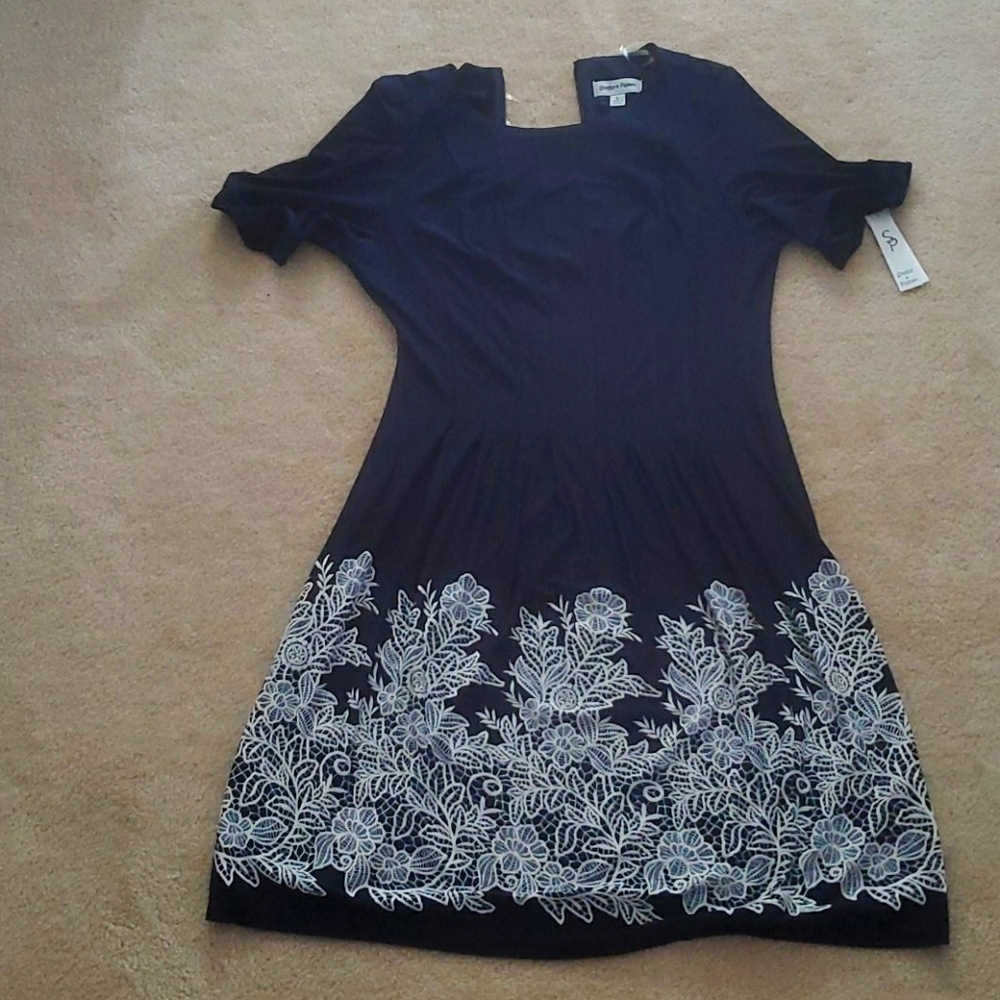 Navy Blue Dress